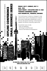 Toronto Poster (Black & white)