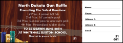 Gun Raffle Ticket