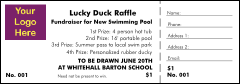 Colour Logo Raffle Ticket 001