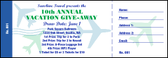 Fly Away Raffle Ticket