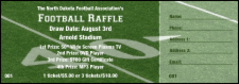 Football Raffle Ticket 003