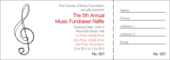Music Festival 1 Raffle Ticket