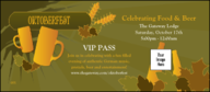 Oktoberfest Green VIP Pass