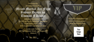 VIP Ticket Mixed Martial Arts Green