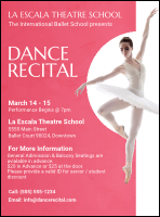 Ballet Dance Recital Flyer
