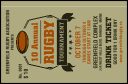 Rugby Tournament Drink Ticket