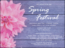 Spring Festival 2 Flyer