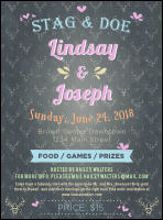 Stag and Doe Pattern Flyer