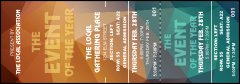 All Purpose Geometric Reserved Event Ticket