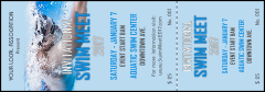 Swim Meet Event Ticket