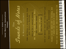Sounds of Notes Invitation
