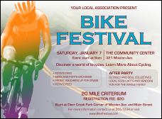 Bike Festival Invitation