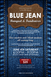 Blue Jeans Poster