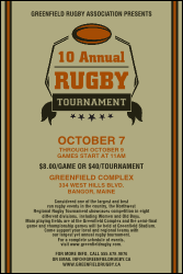 Rugby Tournament Poster