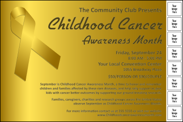 Childhood Cancer Awareness Month Image Poster