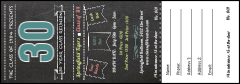 Class Reunion Raffle Ticket