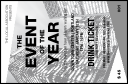 All Purpose Buildings Black and White Drink Ticket