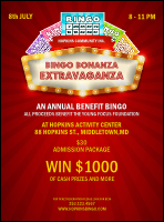 Bingo Bonanza Extravaganza Flyer