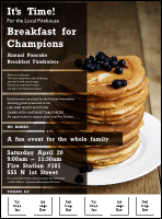 Pancake Stack Flyer