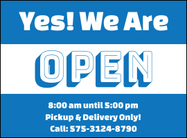 Open for Delivery Flyer