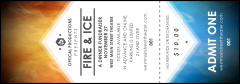 Fire and Ice Event Ticket