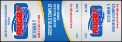 Rugby Tournament 2 Event Ticket