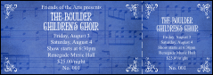 Choral Blue Event Ticket