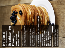 Pancake Stack Invitation