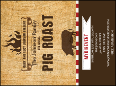 Pig Roast Invitation