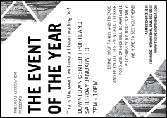 All Purpose Trees Black & White Postcard