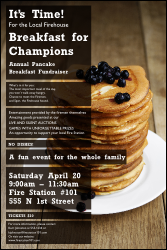 Pancake Stack Poster