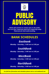 Public Advisory Poster