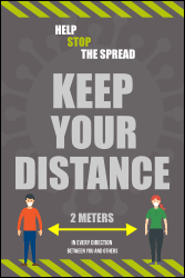 Keep Your Distance Poster