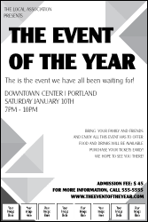 All Purpose Triangles Black and White Image Poster