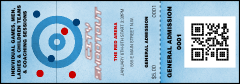 Curling QR Event Ticket
